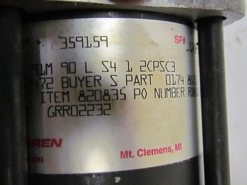 Norgren ISI Enclosed Pneumatic Power Wedge Clamp SC63-A-91M-90-L-S4-1-2CPSC3