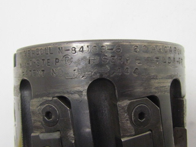 Ingersoll Rand 4" Indexable Face Mill Ten LNE434-02 Inserts 1 1/2" Arbor