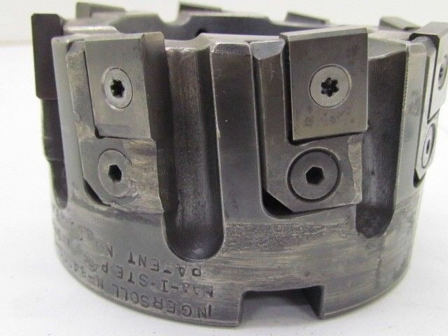 Ingersoll Rand 4" Indexable Face Mill Ten LNE434-02 Inserts 1 1/2" Arbor