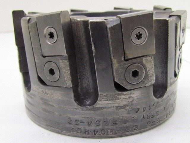 Ingersoll Rand 4" Indexable Face Mill Ten LNE434-02 Inserts 1 1/2" Arbor