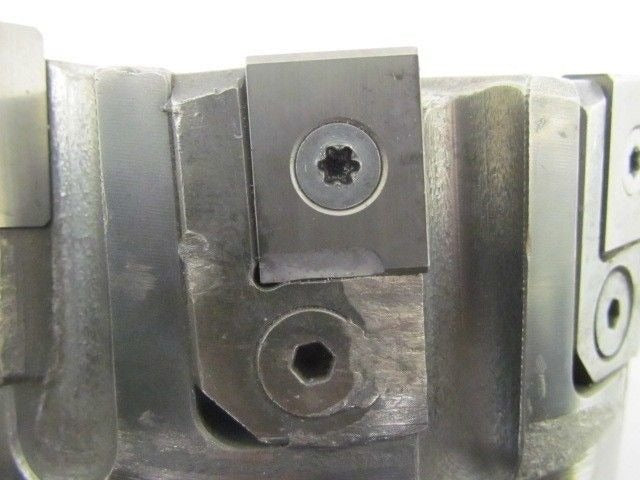 Ingersoll Rand 4" Indexable Face Mill Ten LNE434-02 Inserts 1 1/2" Arbor