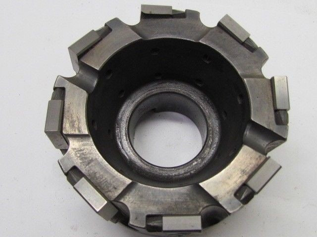 Ingersoll Rand 4" Indexable Face Mill Ten LNE434-02 Inserts 1 1/2" Arbor
