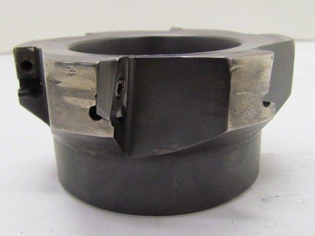 Ingersoll 4" Face Mill Indexable Milling Cutter 1 1/2" Arbor 6-Inserts