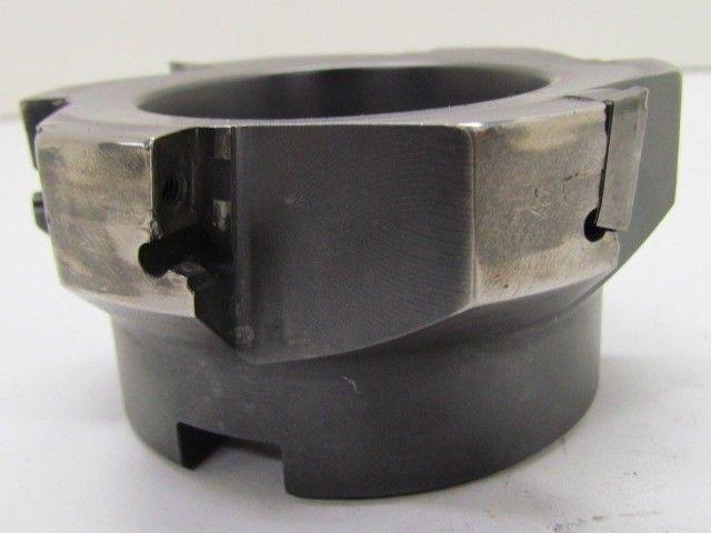 Ingersoll 4" Face Mill Indexable Milling Cutter 1 1/2" Arbor 6-Inserts