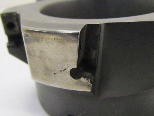 Ingersoll 4" Face Mill Indexable Milling Cutter 1 1/2" Arbor 6-Inserts