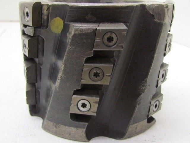 4" Dia x 3" High Indexable Face Mill Milling Cutter 1 1/2" Arbor 21 Inserts