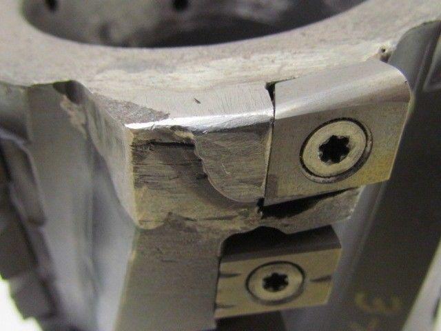 4" Dia x 3" High Indexable Face Mill Milling Cutter 1 1/2" Arbor 21 Inserts