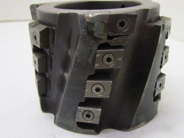 4" Dia. x 3" High Indexable Face Mill Milling Cutter 1 1/2" Arbor 21 Inserts