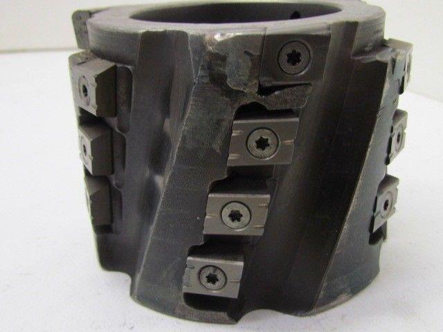 4" Dia. x 3" High Indexable Face Mill Milling Cutter 1 1/2" Arbor 21 Inserts
