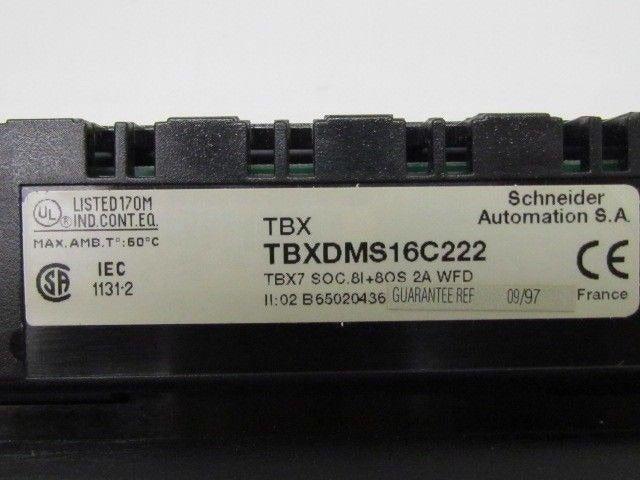 Schneider TBXDMS16C222 Telemecanique Square D TBX7 SOC. 8I+8OS 2A WFD