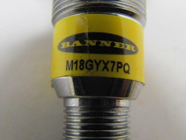 Banner Engineering M18GYX7PQ M18 EZ Light Sensor