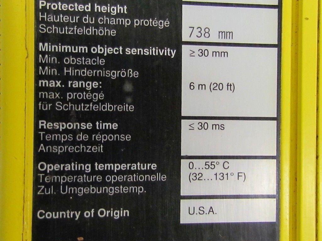 Sick Optic AGSS 750-1111 Lightcurtain Light Curtain