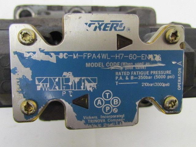 Vickers DG5S-8-33C-T-M-FPA7WL-H7-40-EN483 Hydraulic Solenoid Valve 24vdc