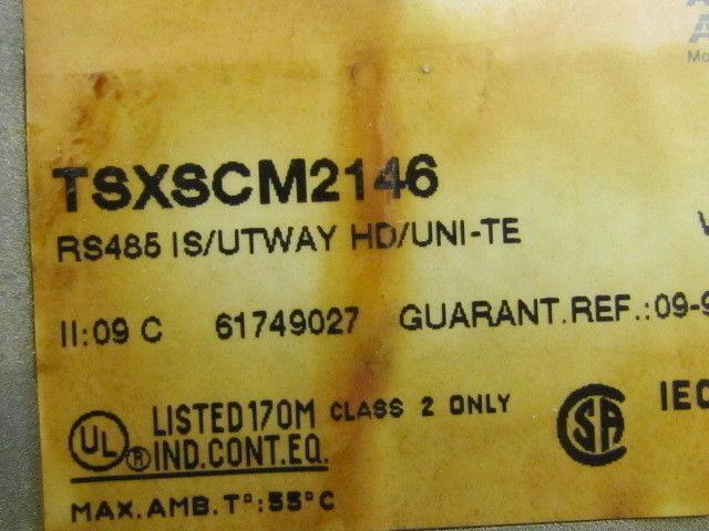 AEG Schneider Telemecanique TSXSCM2146 TSX SCM 2146 21 RS485 I/S/UTWAY HD/UNI/TE