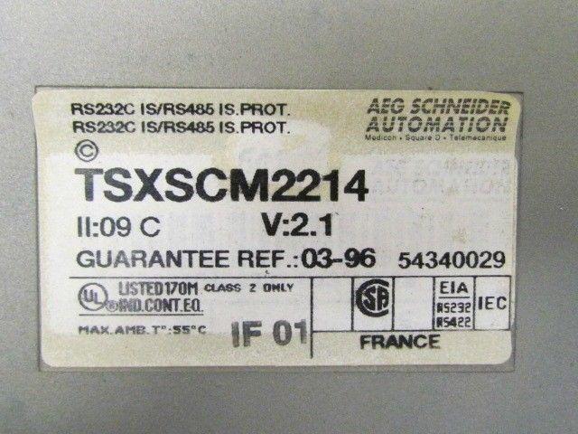 AEG Schneider Telemecanique TSXSCM2214 TSX SCM 2214 Module SMC 22