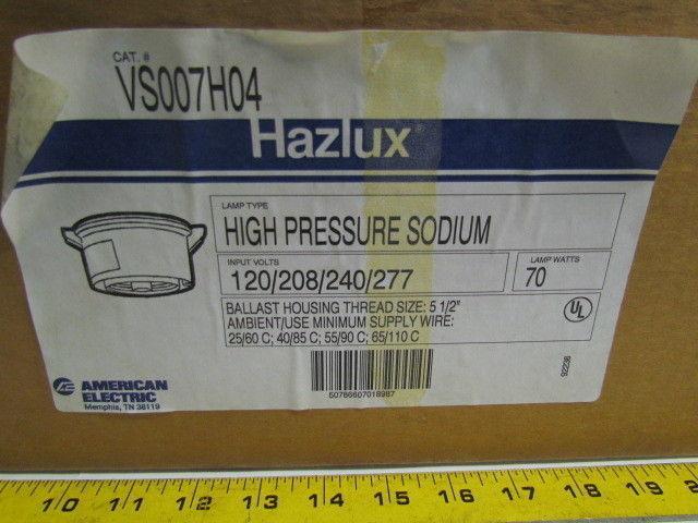 Hazlux VS007H04 High Pressure Sodium Ballast Housing 5-1/2" Thread