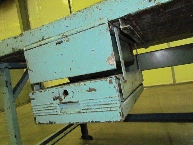 Vintage Industrial Steel Workbench 36x72" Butcher Block 2 1/2" Thick 5 Drawers