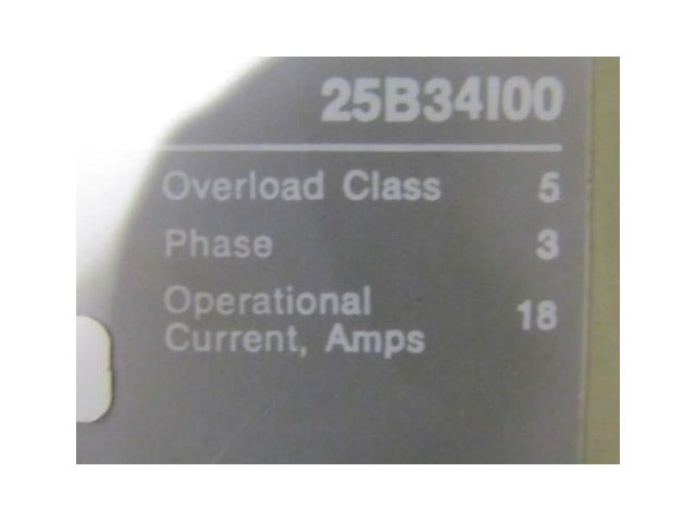 Nordic 25B34I00 Dual Ramp Controller 10 HP @460 Vac