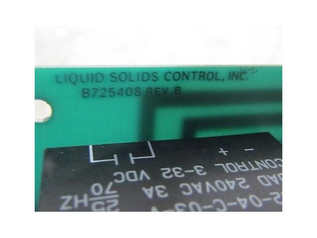 LSC Liquid Solids Control B725408 Rev B Board PC NEW
