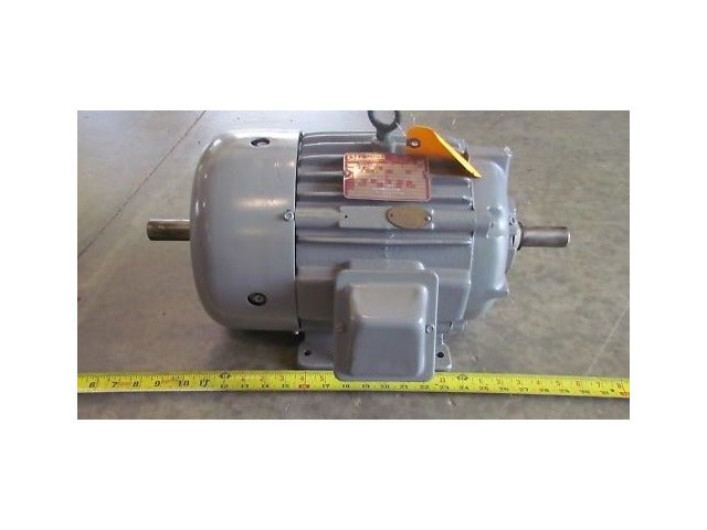 Delco 2G2404Z4 High EFF 3 PH 460 Volt Electric Motor 2HP 213Z Frame