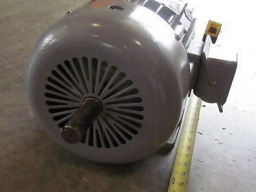 Delco 2G2404Z4 High EFF 3 PH 460 Volt Electric Motor 2HP 213Z Frame