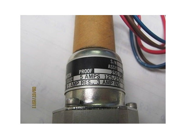 ITT Neo0Dyn 115P1C3-168 Pressure Switch 28VDC 1/4 NPT
