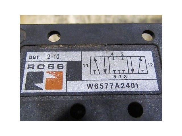 Ross W6577A2401 24 vdc Solenoid Valve NIB
