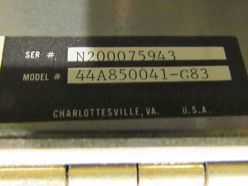 GE Mark Century 2000 Rack 44A850041-G83