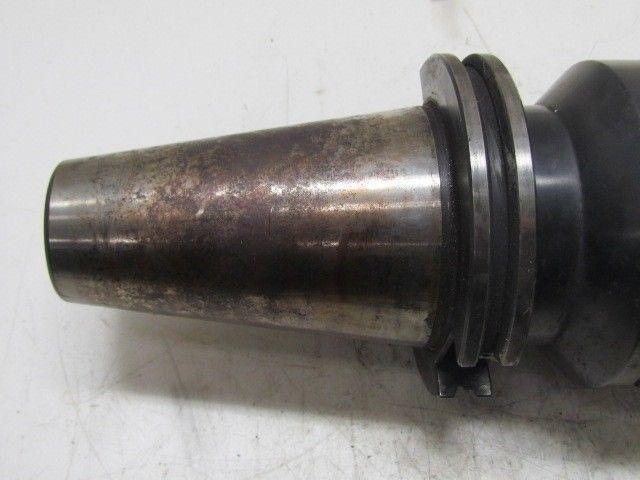 Briney V50E-200-562SP Cat 50 2"End Mill Holder 5 1/2"Projection Coolant V-Flange