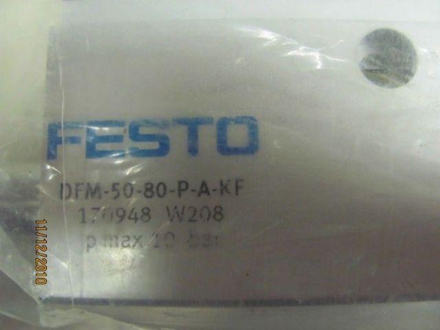 Festo Pneumatic Cylinder DFM-50-80-P-A-KF