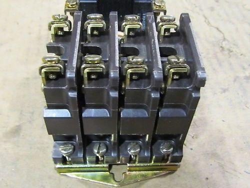 Joslyn Clark 544-76 47020 4 N.O. Contacts 120v Coil NEW
