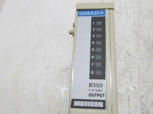 Gould Modicon B350 1-B350-001 Output Module