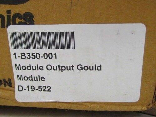 Gould Modicon B350 1-B350-001 Output Module