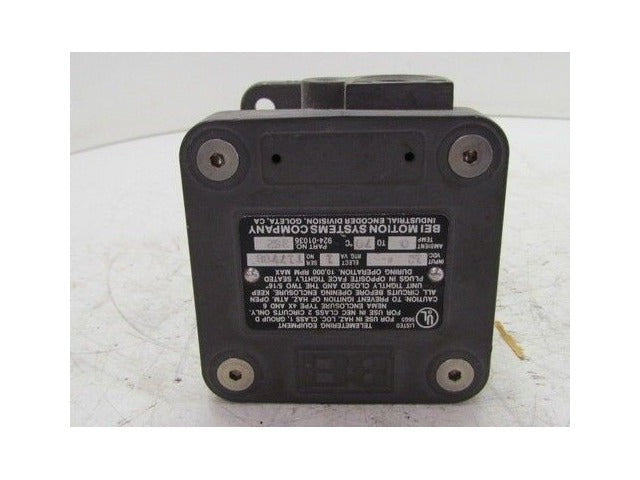 BEI Encoder H38D-10,2240-T5-ABZC-8830-LED-SC-UL-S P/N 924-01036-352