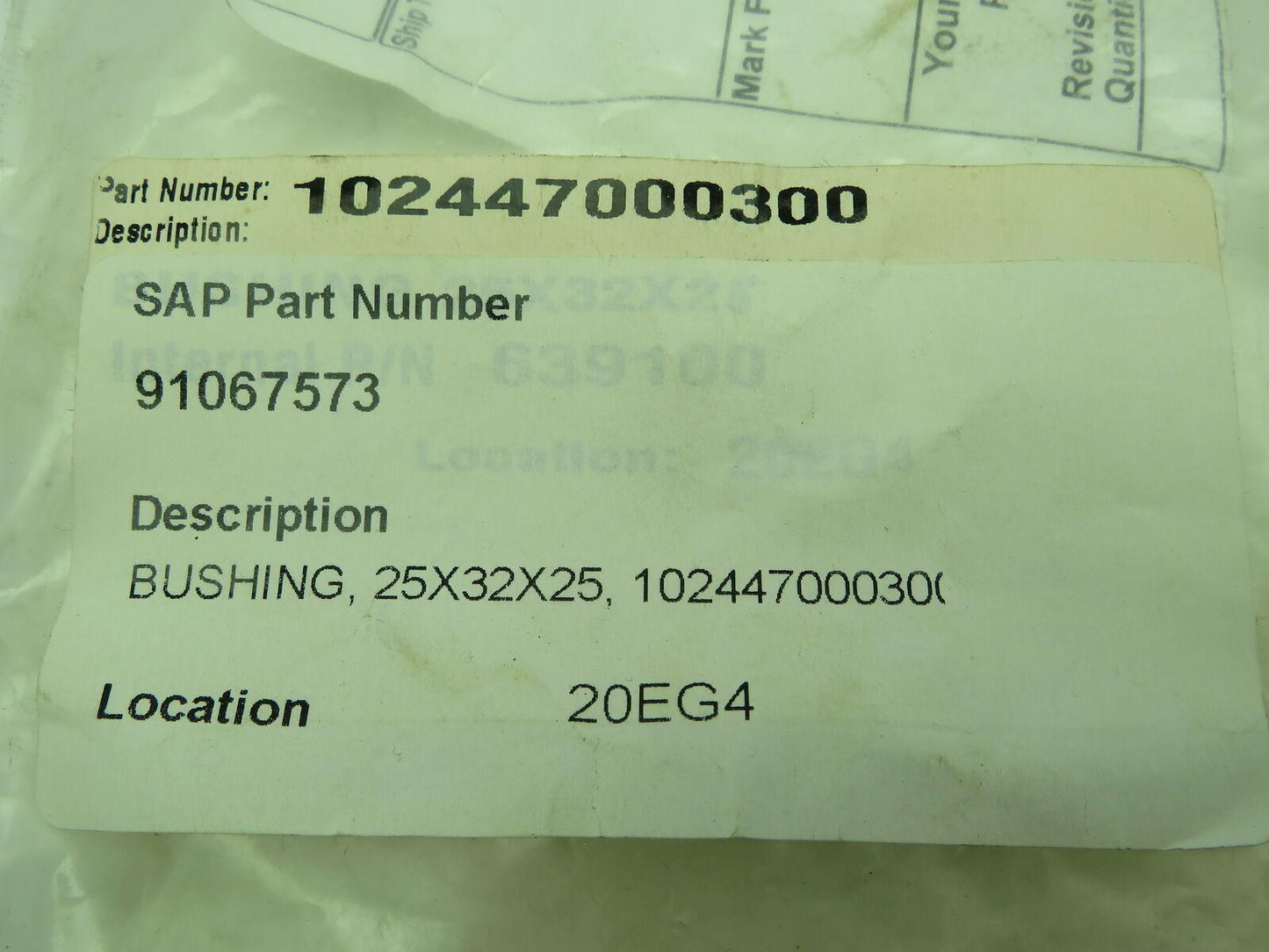 Krones 102447000300 Bushing 25x32x25 LG LOT OF 6