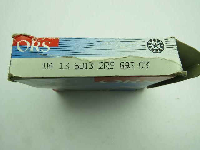 ORS 6013 2RS G93 C3 Deep Groove Ball Bearing Single Row Double Sealed 65x100x18