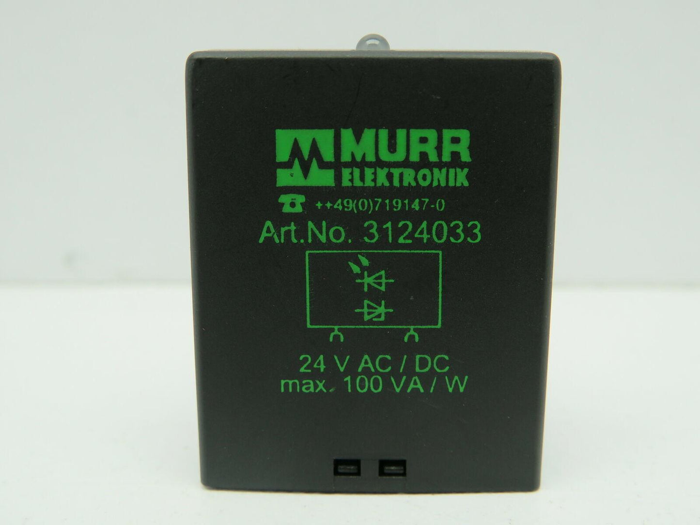 Murr Elektronik 3124033 24V AC/DC LOT OF 3