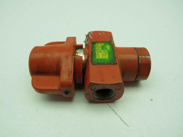 CKD HSVA-03-3X1 Pneumatic Shut Off Valve 140PSI 3/8NPT