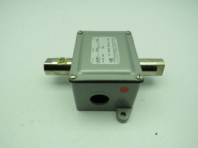 United Electric Controls 8542 Type J21KD Pressure Switch 0-25PSI 20A 125/250Va