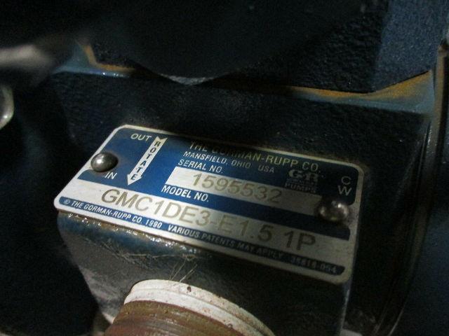 Gorman Rupp GMC1DE3-E1.5 1P Rotary Gear Pump 1" Baldor 1.5HP CL3514 115/230V New