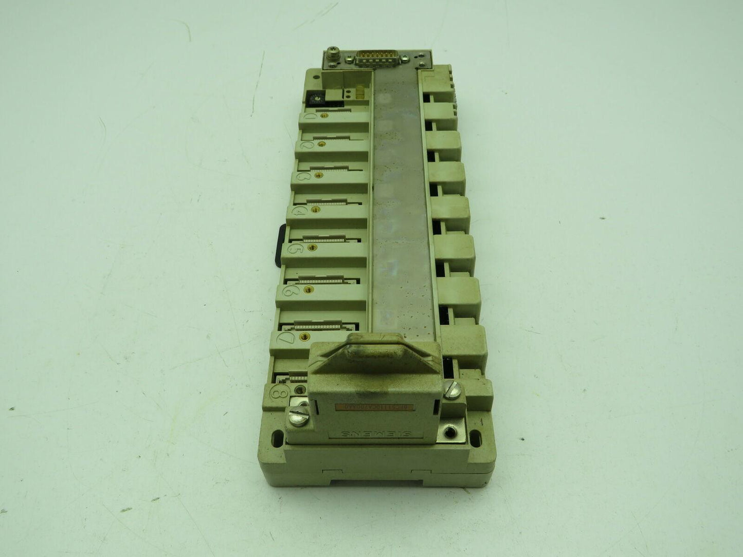 Siemens 6FC5111-0CA73-0AA1 PLC 8 Slot Chassis Backplane Rack Version C