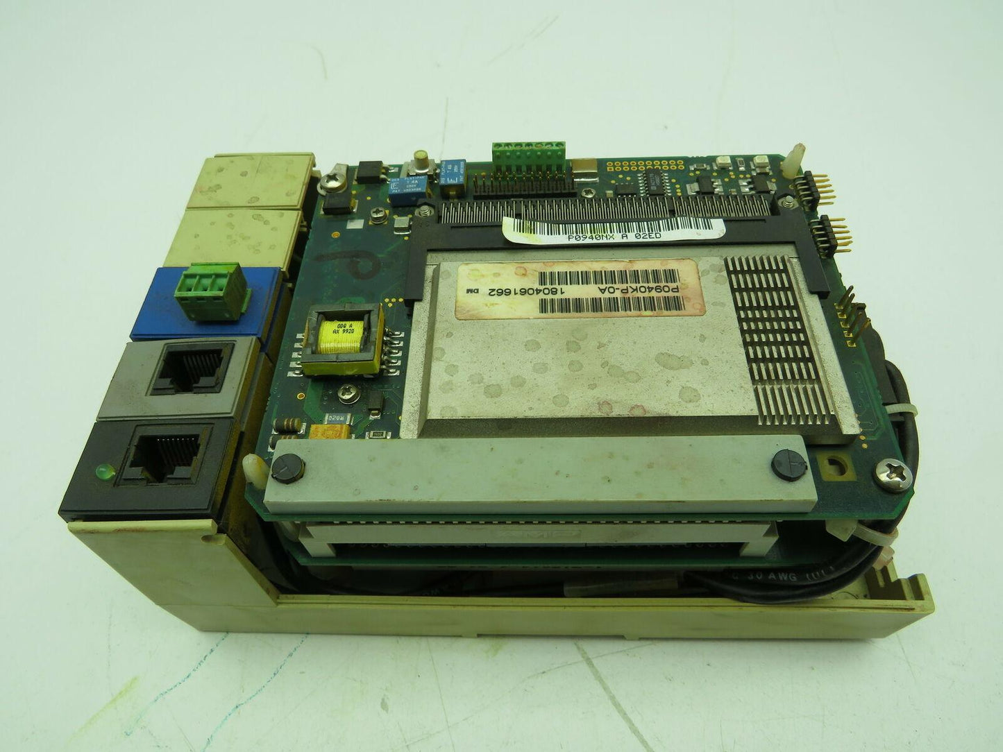 Foxboro P0940NQ Micro-I/A Type 1 Ethernet Station Rev-0A DIN Rail Mount