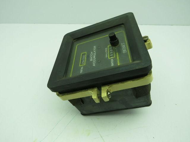 Signet Scientific Company P57840 Batch Accumulator 12VDC