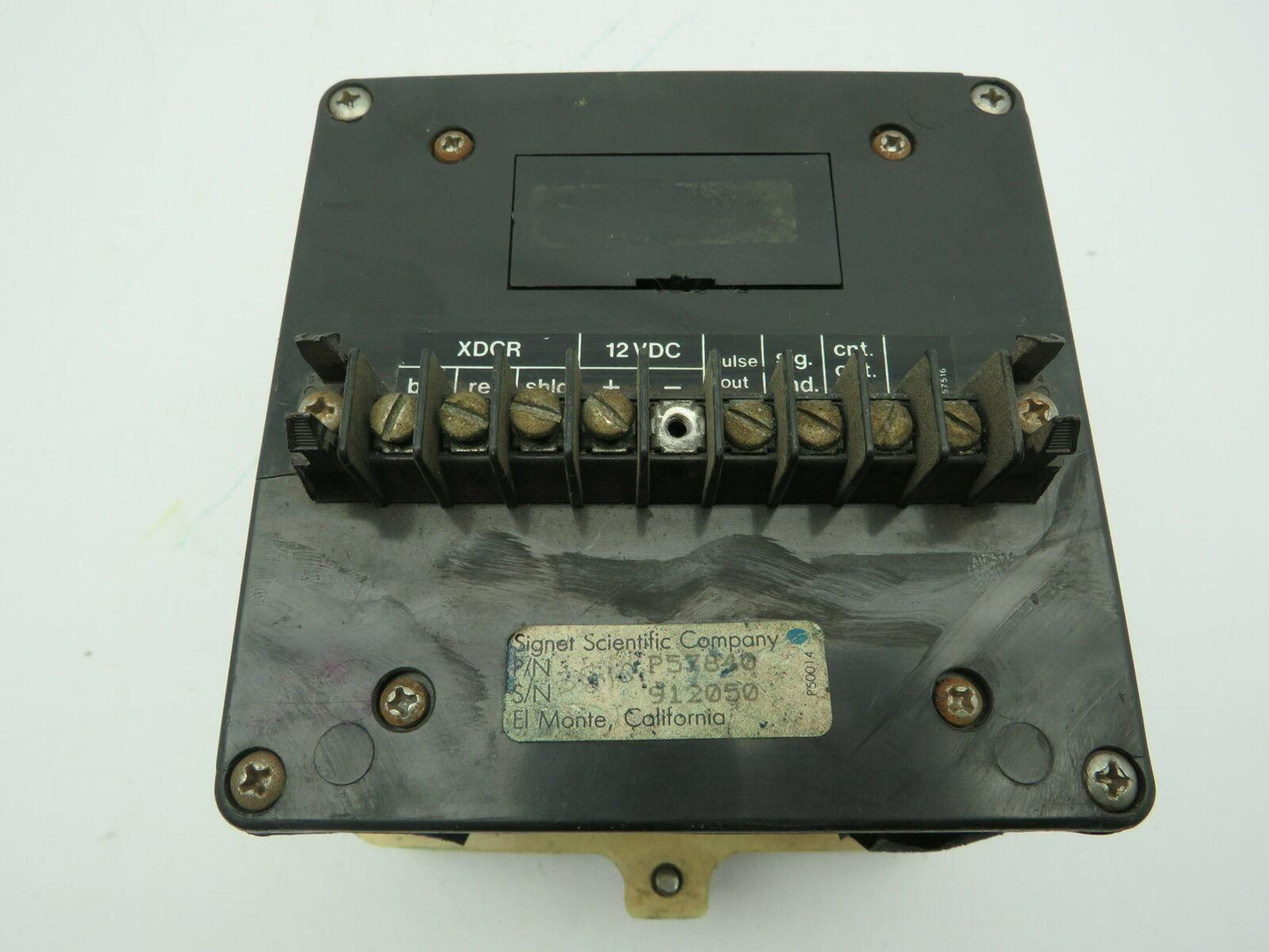 Signet Scientific Company P57840 Batch Accumulator 12VDC