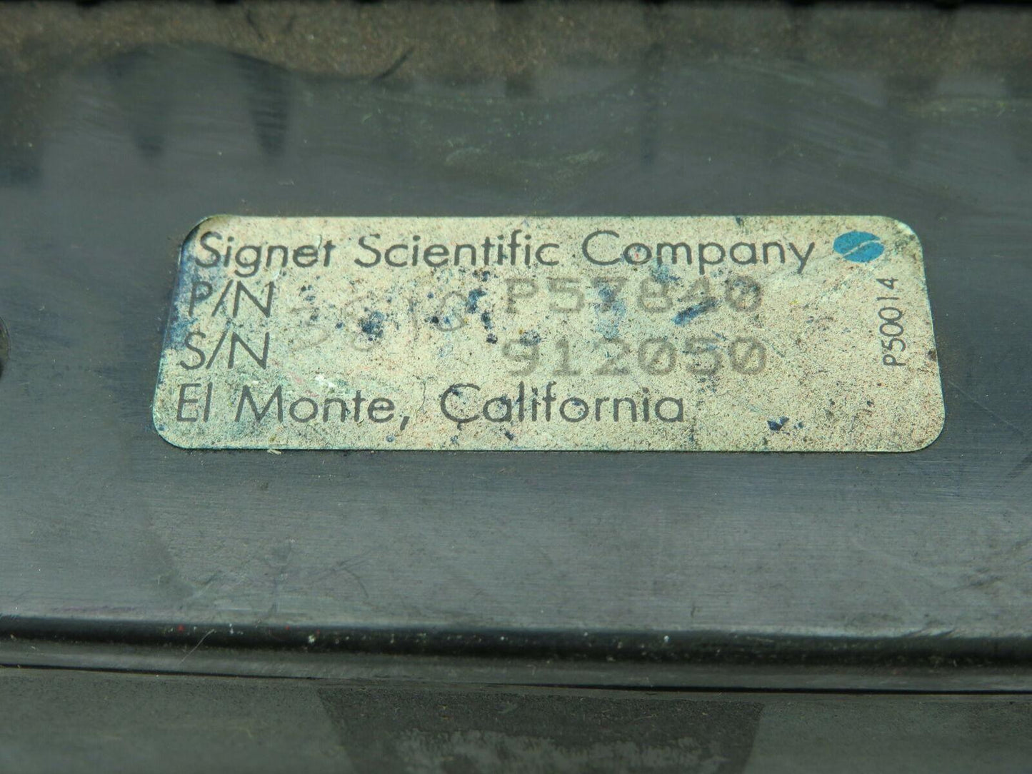 Signet Scientific Company P57840 Batch Accumulator 12VDC