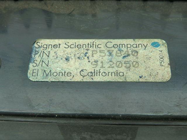 Signet Scientific Company P57840 Batch Accumulator 12VDC