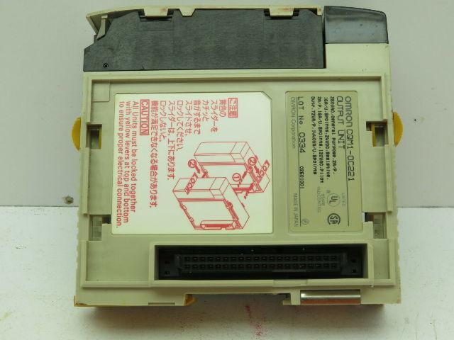 Omron CQM1-0C221 PLC Output Unit 250VAC 2A