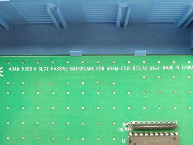 Advantech ADAM-5511 ADAM5506 6 Slot Backplane for ADAM-5510 Rev A2 01-2