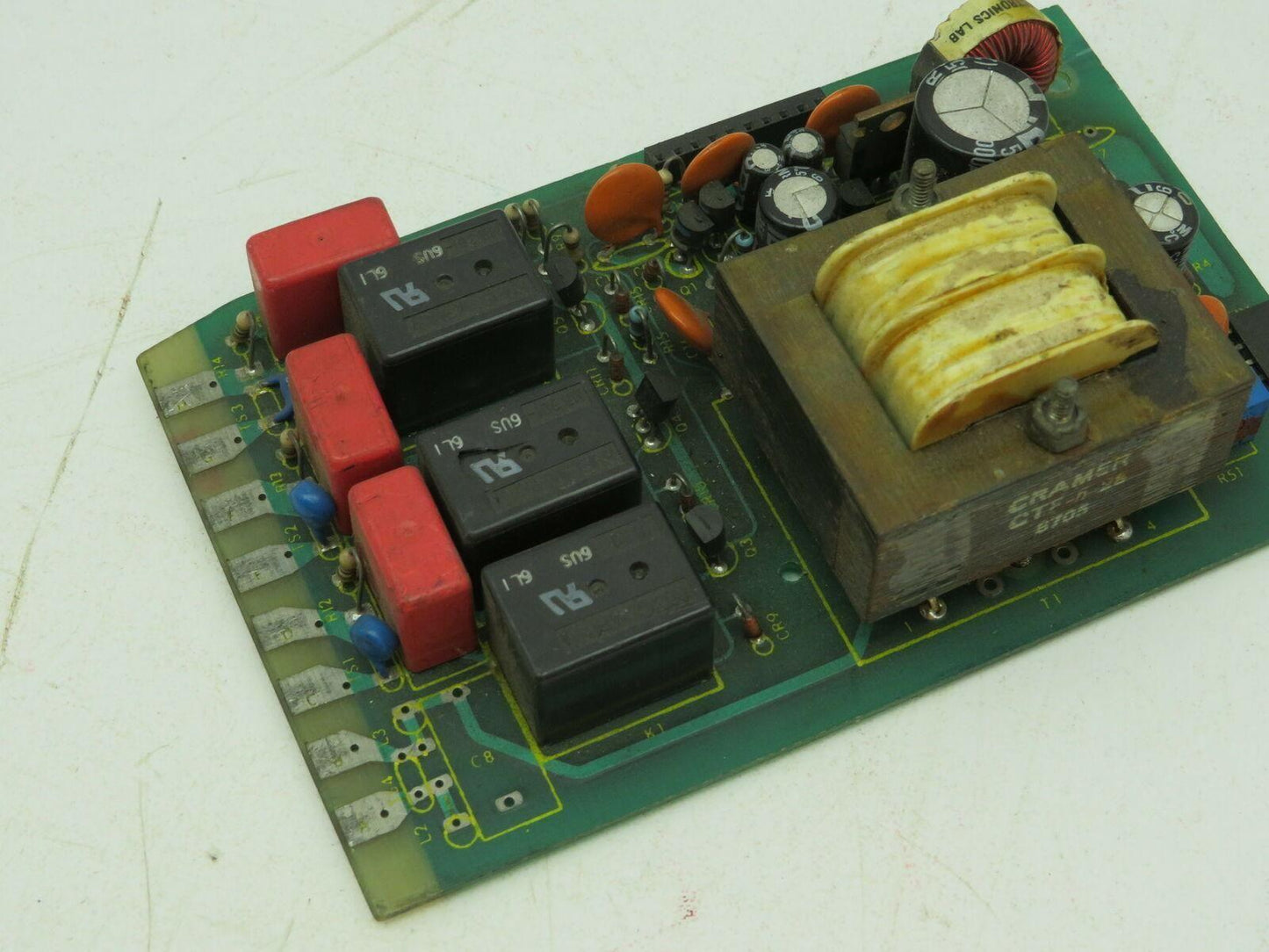 Partlow 046-112-02 PLC Power Supply Circuit Board Rev E