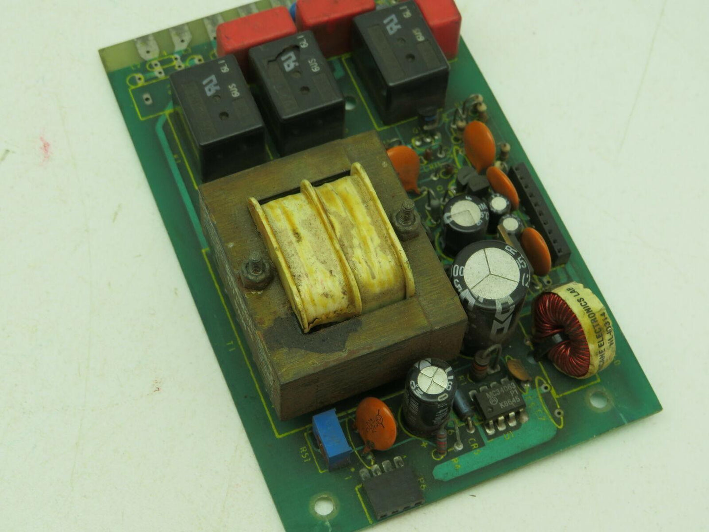 Partlow 046-112-02 PLC Power Supply Circuit Board Rev E